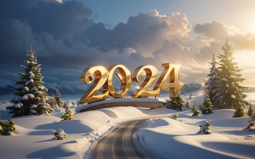 С наступающим Новым 2024 годом! 